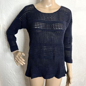 Old Navy Blue Knit Sweater